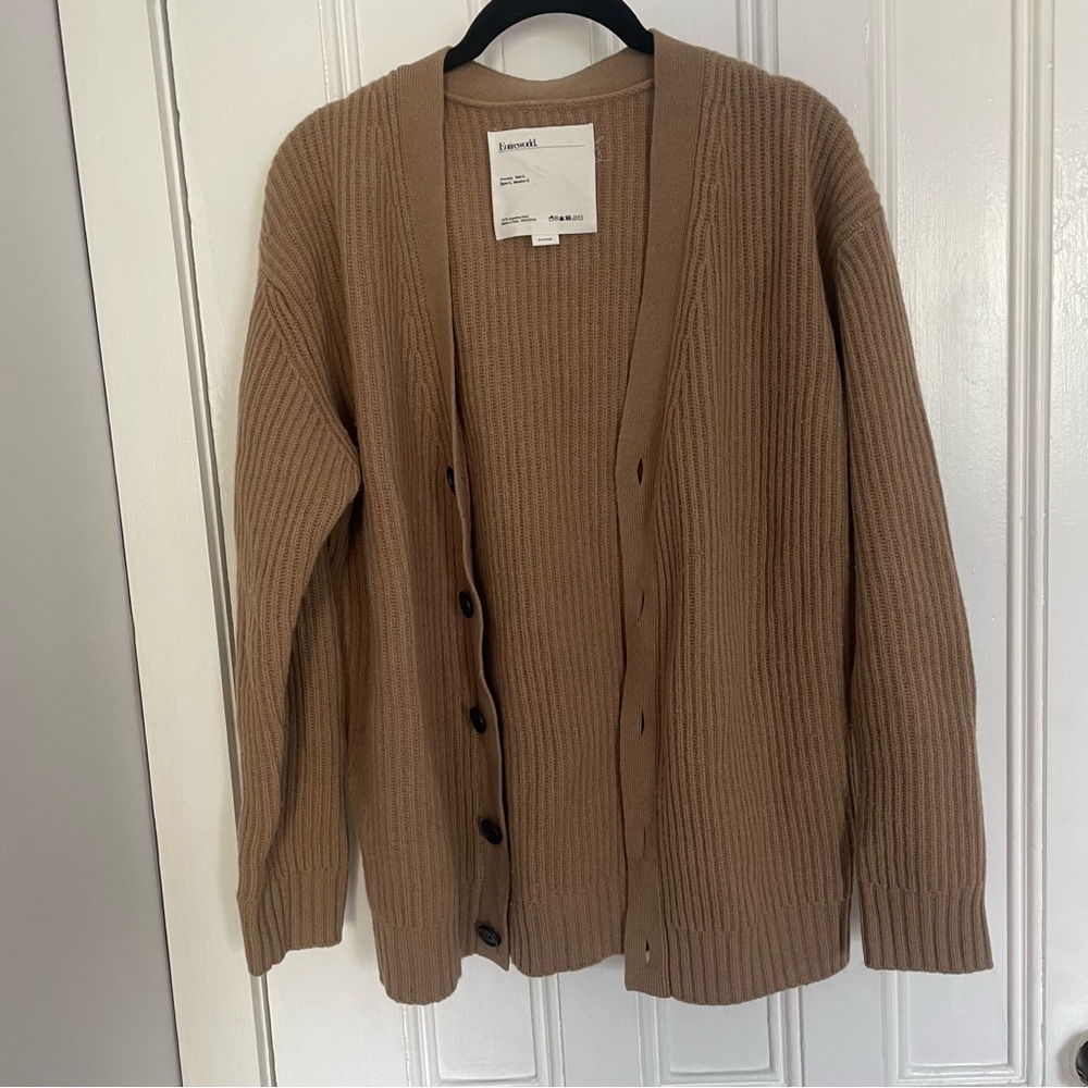 Entireworld 100% wool cardigan
